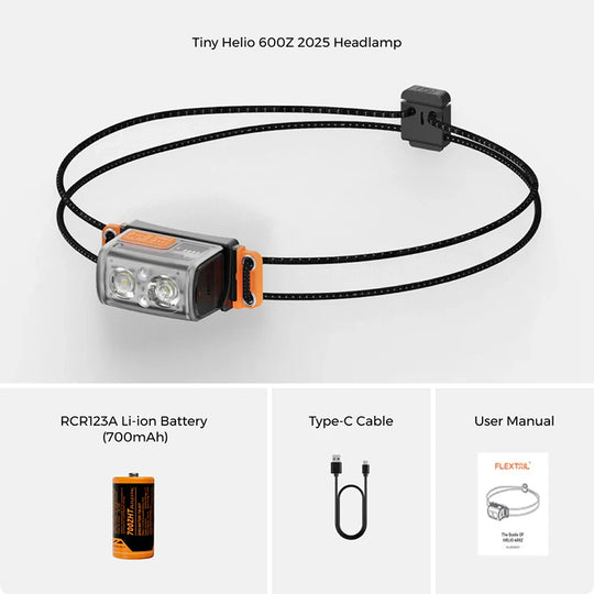 Flextail Tiny Helio Ultra-Light 600 Lumens Headlamp
