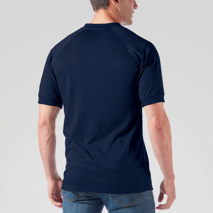 Stanfield's Short Sleeve Pocket Henley