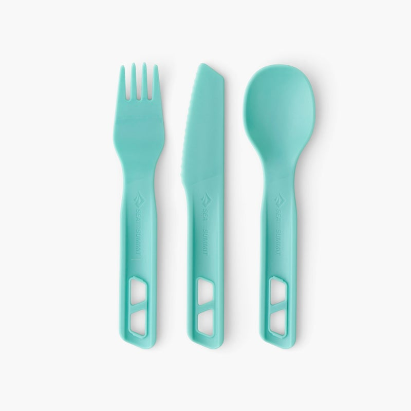 Sea to Summit Passage Cutlery Set - 3 Piece - Fork, Spoon, and Knife
