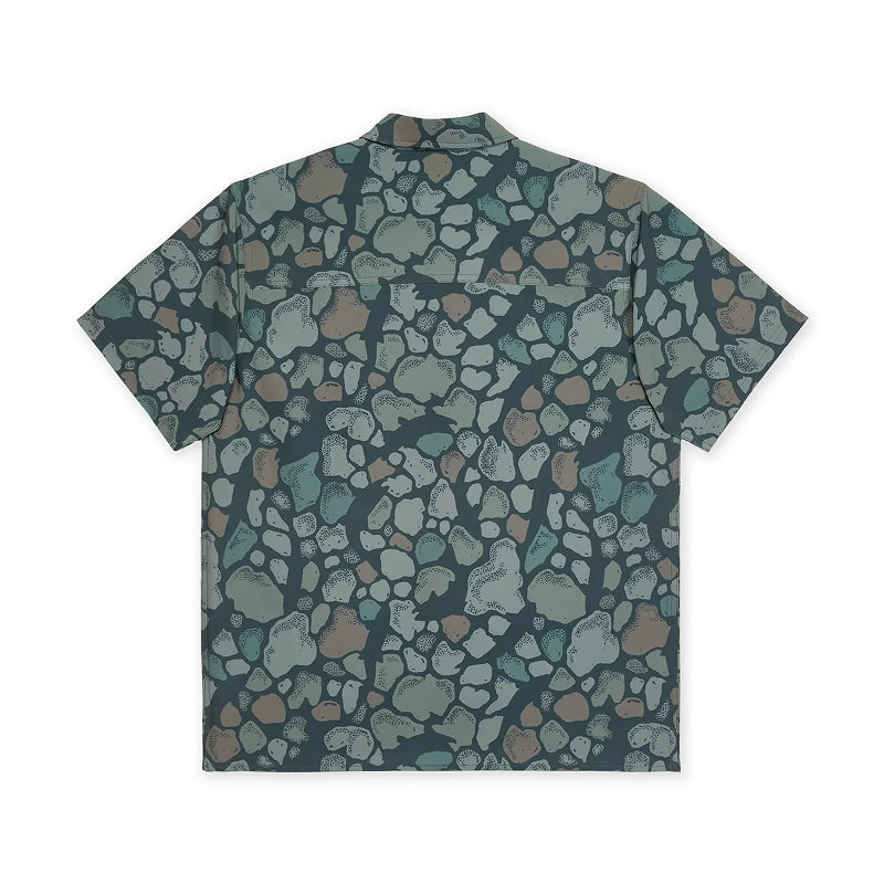 Hooké Men's River Camo Short Sleeve Shirt