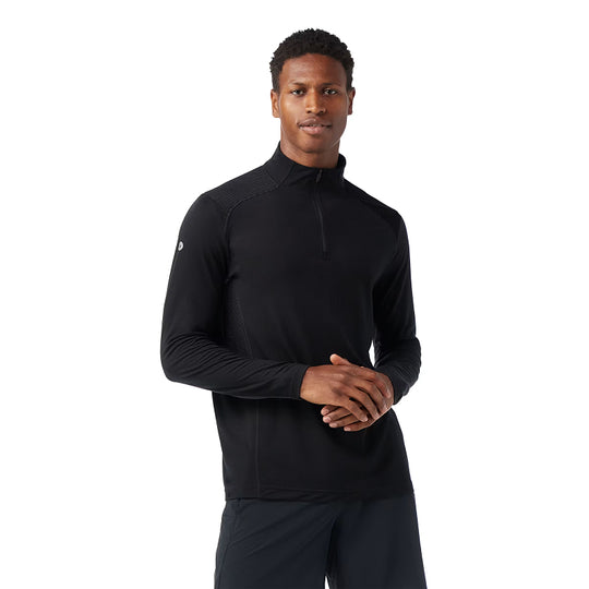 Pull Smartwool Active pour homme, col zippé 1/4