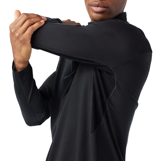 Pull Smartwool Active pour homme, col zippé 1/4