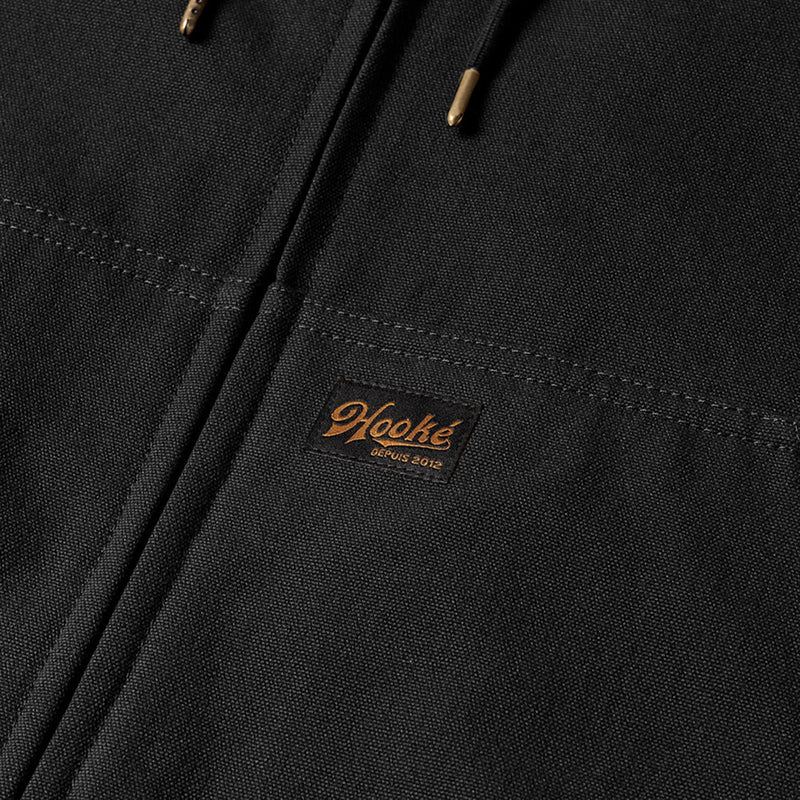 Veste de travail Hooké en molleton à capuchon pour hommes
