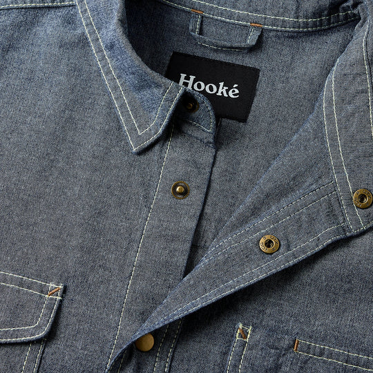 Chemise en chambray pour homme Hooké