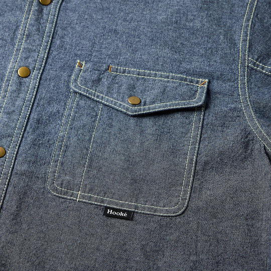 Chemise en chambray pour homme Hooké