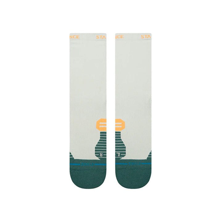 Stance Run Doubled Up Light Crew Socks