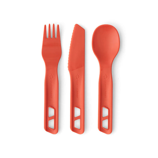Sea to Summit Passage Cutlery Set - 3 Piece - Fork, Spoon, and Knife