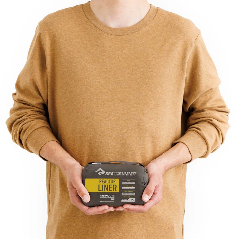 Sea To Summit Reactor Sleeping Bag Liner - Mummy with Drawcord