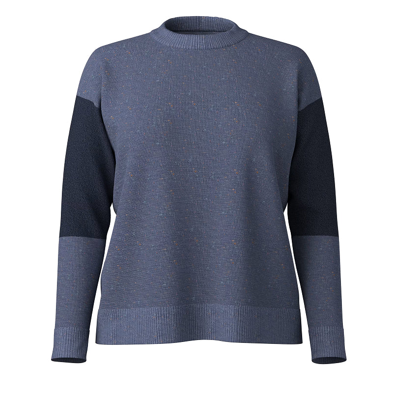 Pull col rond Smartwool Edgewood Colorblock pour femme