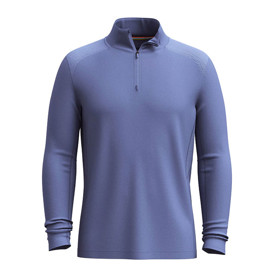 Pull Smartwool Active pour homme, col zippé 1/4