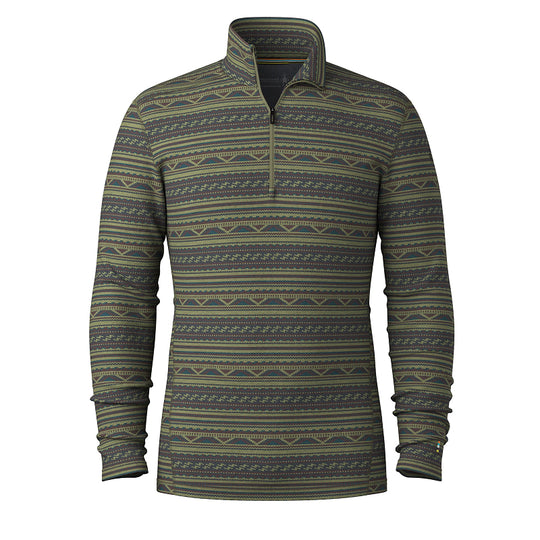 Sous-vêtement thermique classique en mérinos pour homme Smartwool, fermeture éclair 1/4, en boîte