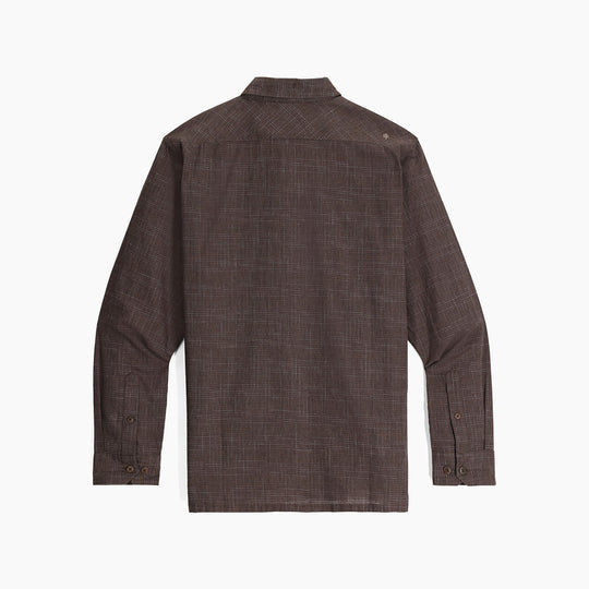 T-shirt à manches longues Royal Robbins pour homme, en chanvre ajouré