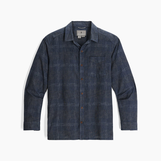 T-shirt à manches longues Royal Robbins pour homme, en chanvre ajouré