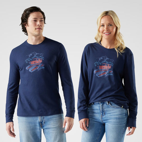 T-shirt graphique à manches longues Smartwool Snowcat