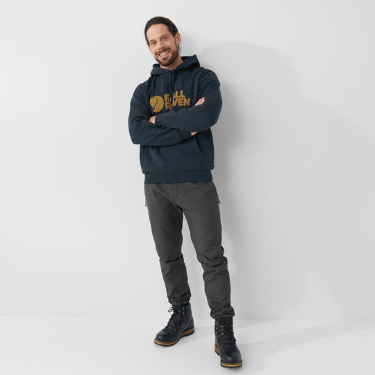Sweat à capuche Fjällräven Logo Homme 
