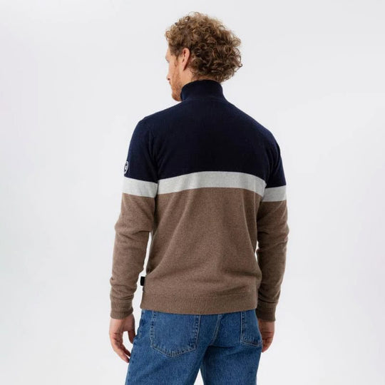 T-shirt coupe-vent à col montant Holebrook Stellan - Homme