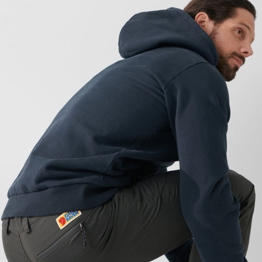 Sweat à capuche Fjällräven Logo Homme 