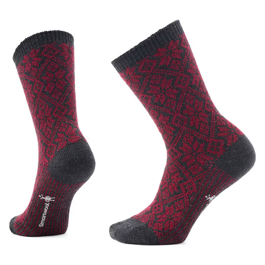 Smartwool Chaussettes traditionnelles en forme de flocon de neige pour femme 