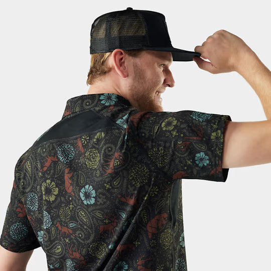 SmartWool Chemise boutonnée à manches courtes pour homme 