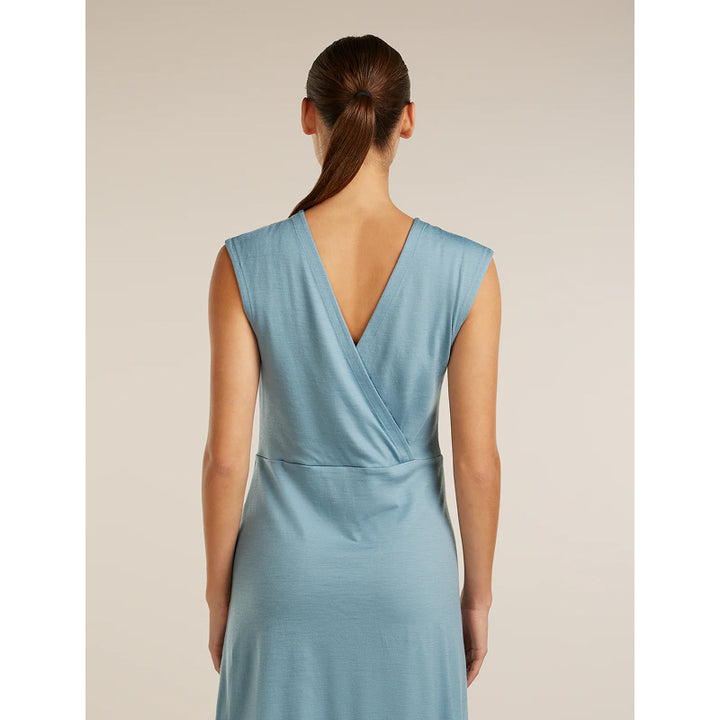 Icebreaker Women Merino 200 Granary Sleeveless V Neck Dress