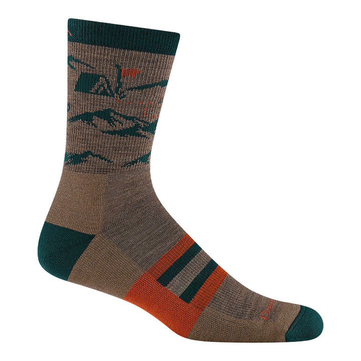 Darn Tough Men's Hike Hike Hut Micro Crew Midweight Hiking Socks