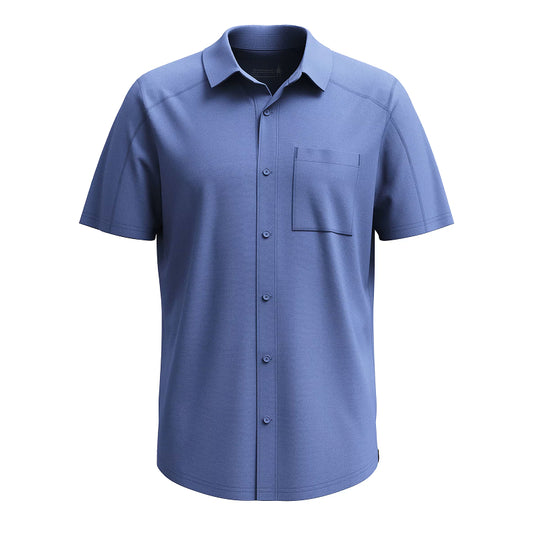 SmartWool Chemise boutonnée à manches courtes pour homme 