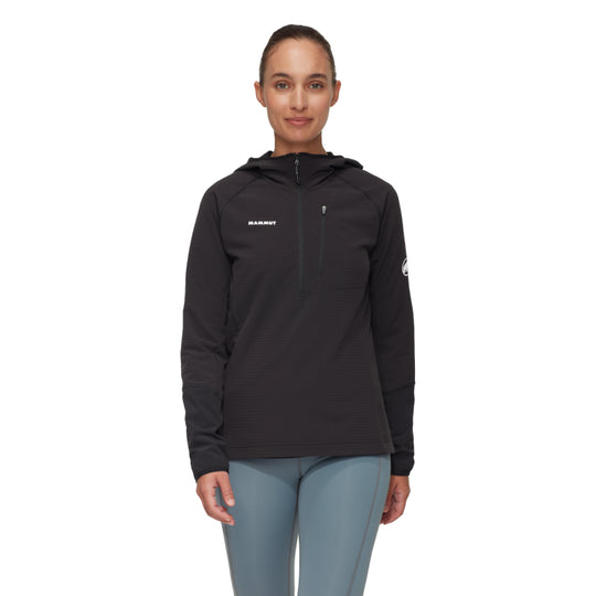 Veste à capuche Mammut Madris Light ML Half Zip pour femme