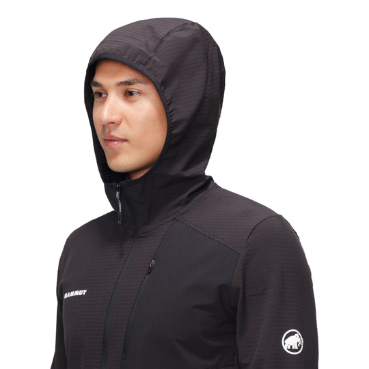 Sweat à capuche Mammut Madris Light ML Half Zip pour homme