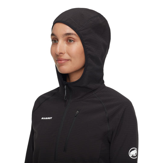 Veste à capuche Mammut Madris Light ML Half Zip pour femme