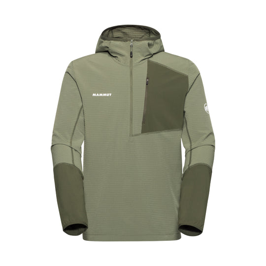 Sweat à capuche Mammut Madris Light ML Half Zip pour homme