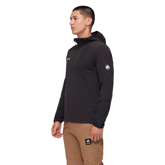 Sweat à capuche Mammut Madris Light ML Half Zip pour homme