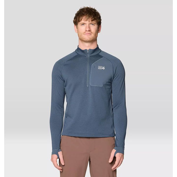 Mountain Hardwear Men's Up First™ Tech Fleece Quarter Zip