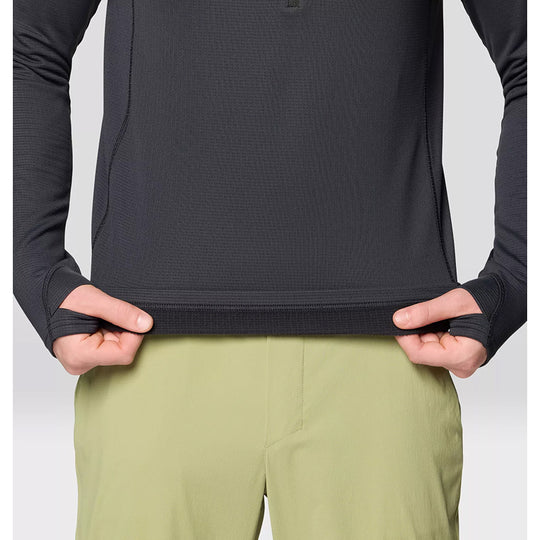 Sweat à capuche zippé demi-poids lourd Crater Lake™ pour homme de Mountain Hardwear