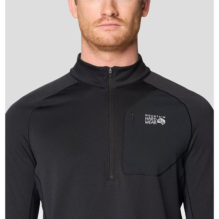 Mountain Hardwear Men's Up First™ Tech Fleece Quarter Zip