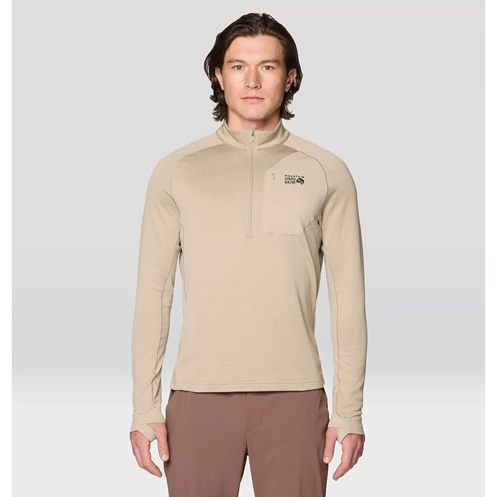 Mountain Hardwear Men's Up First™ Tech Fleece Quarter Zip