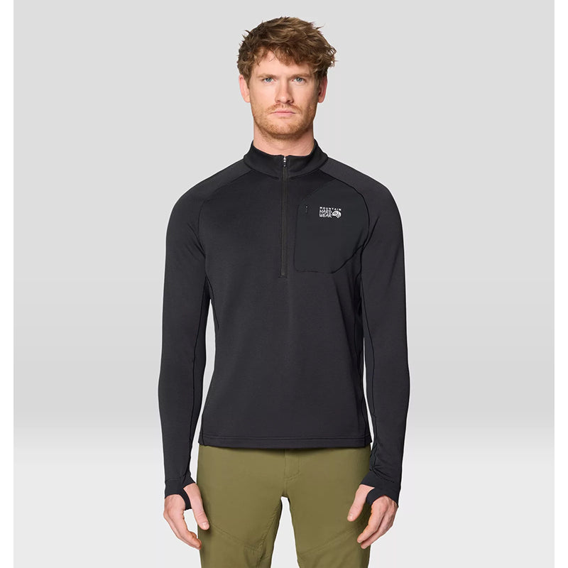 Mountain Hardwear Men's Up First™ Tech Fleece Quarter Zip