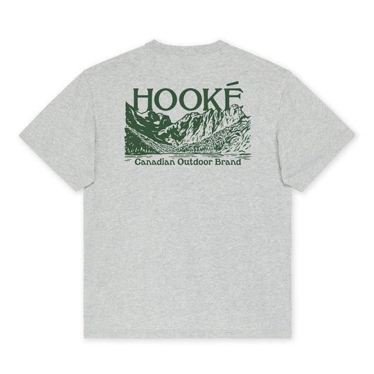 T-shirt Hooké pour homme, motif Elk River Mountains