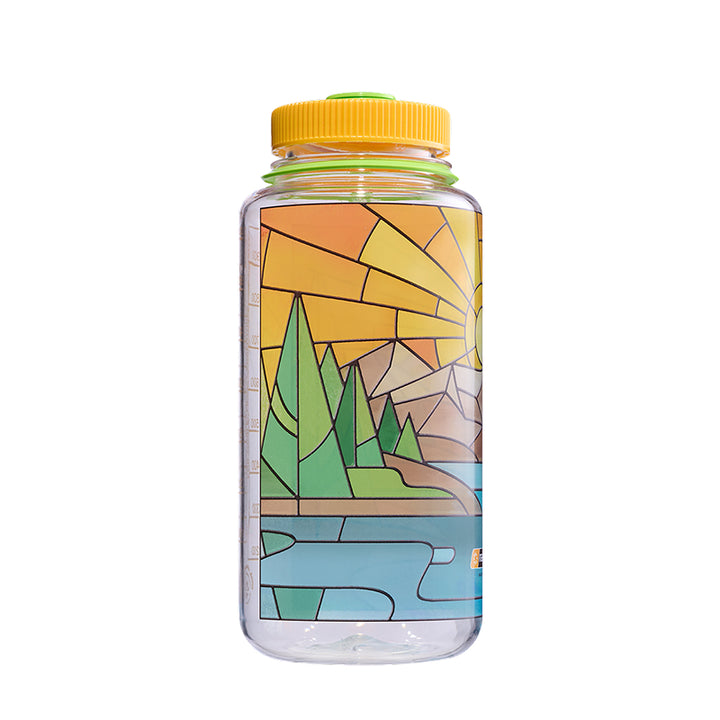 Nalgene 32oz Wide Mouth Bottle - Stained Glass Prints