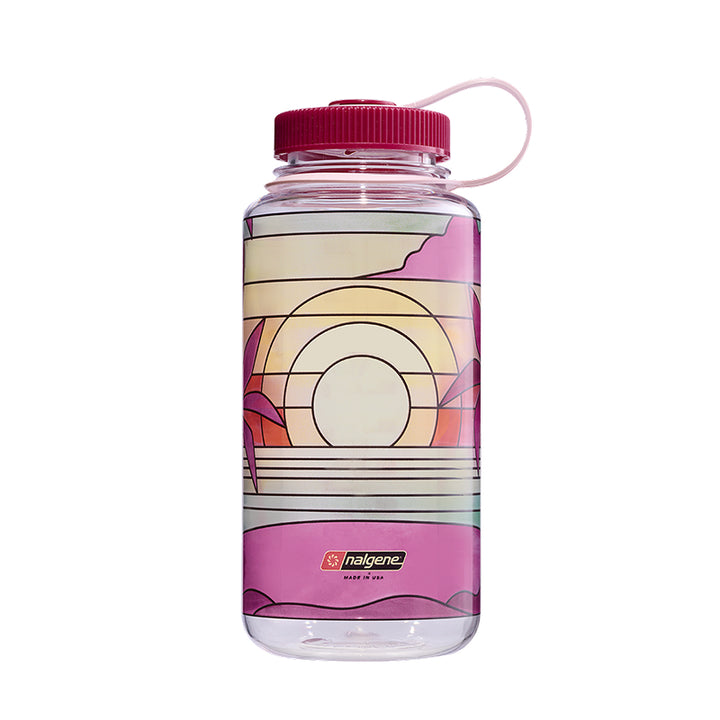 Nalgene 32oz Wide Mouth Bottle - Stained Glass Prints
