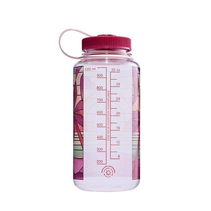 Nalgene 32oz Wide Mouth Bottle - Stained Glass Prints
