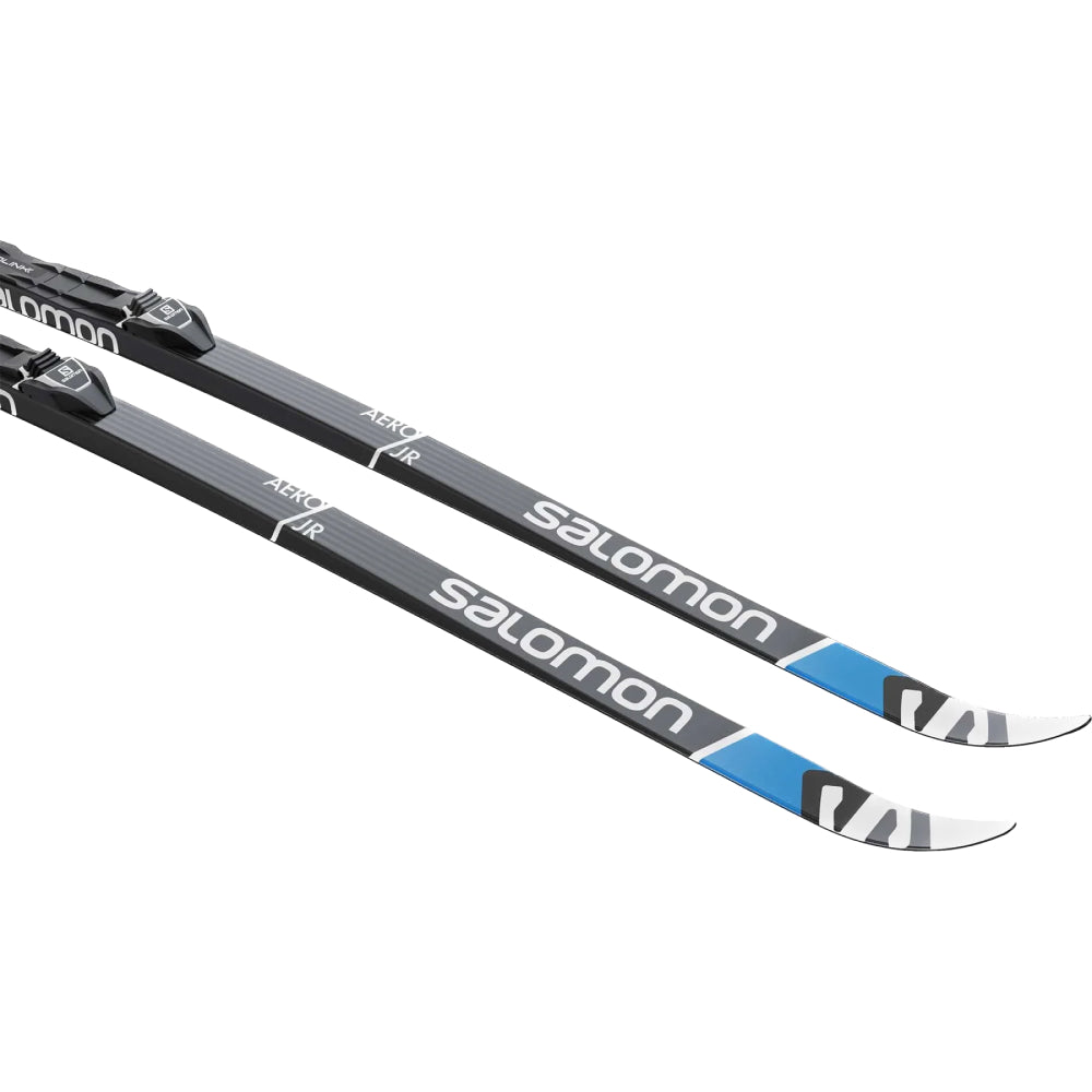 Salomon Aero Grip Junior XC Ski Set with Prolink Access Bindings