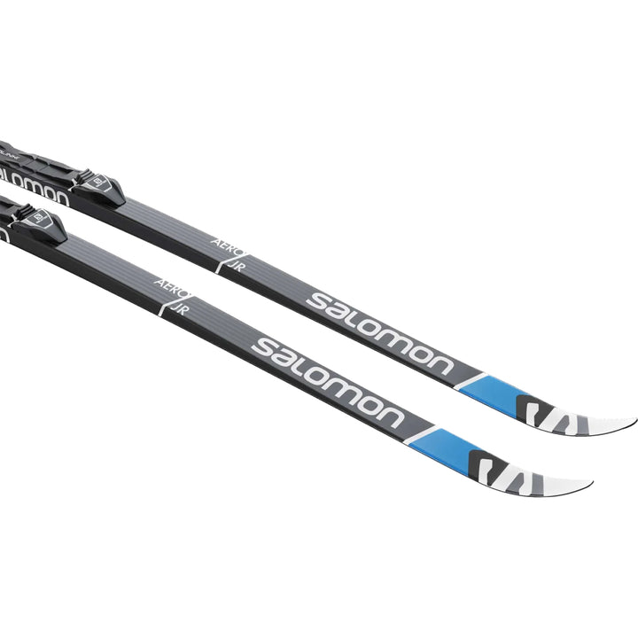 Salomon Aero Grip Junior XC Ski Set with Prolink Access Bindings