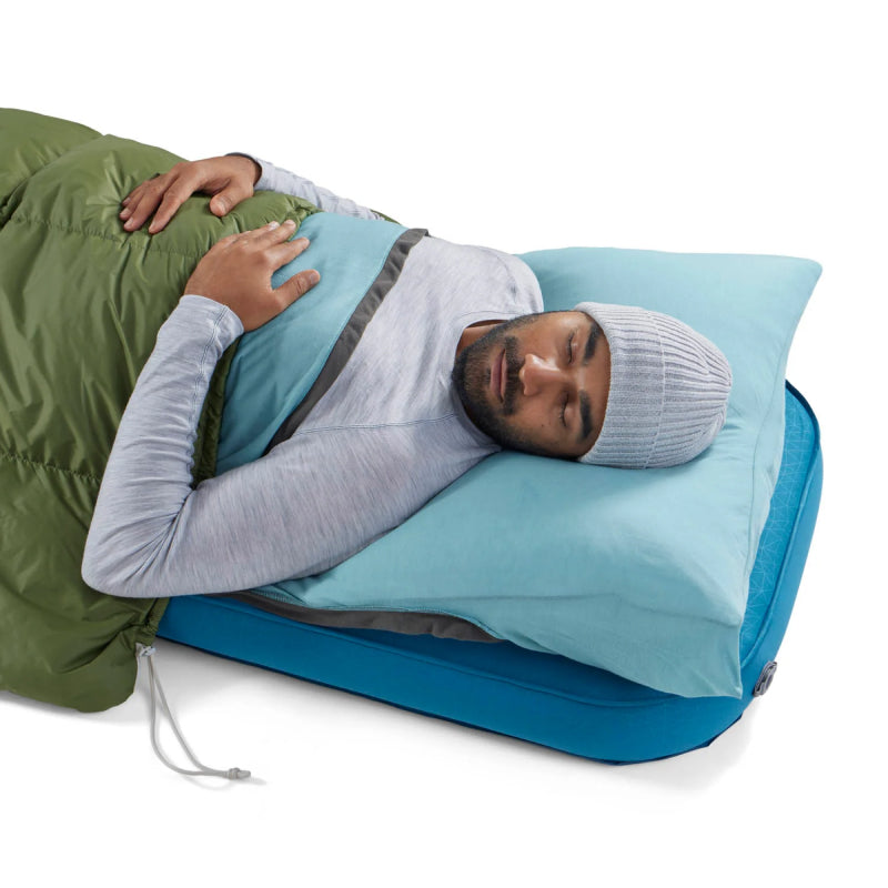 Sea To Summit Comfort Blend Sleeping Bag Liner - Rectangular With Pillow