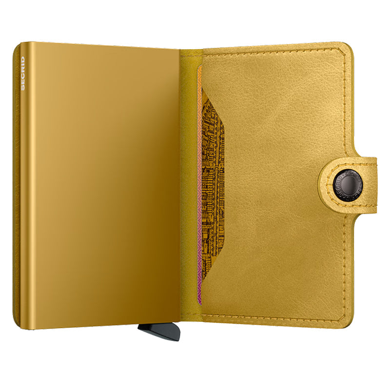 Secrid Miniwallet Vintage Yellow