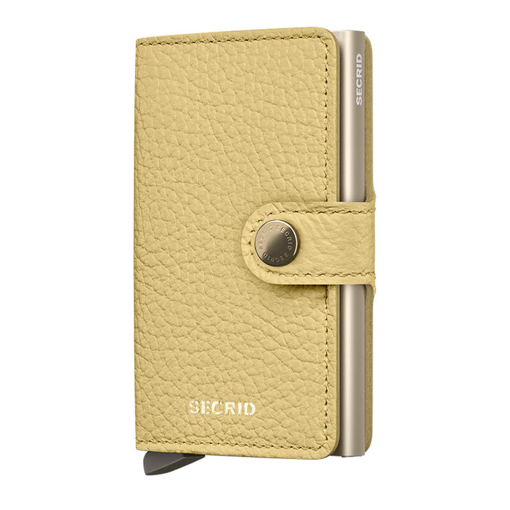 Secrid Miniwallet Pebble Butter Yellow