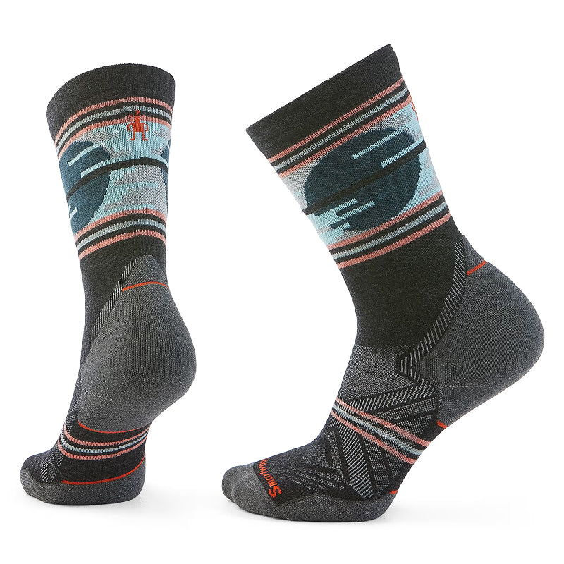 SmartWool Women's Trail Run Targeted Cushion Sunset Trail Crew Socks