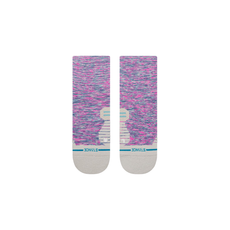 Stance Women's Run Marshy Light Quarter Socks