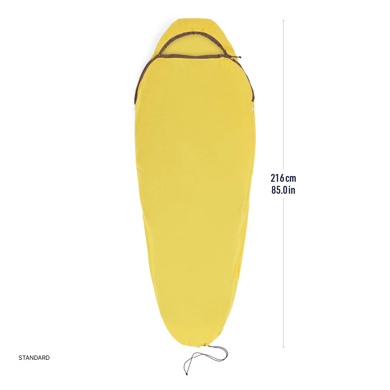 Sea To Summit Reactor Sleeping Bag Liner - Mummy with Drawcord