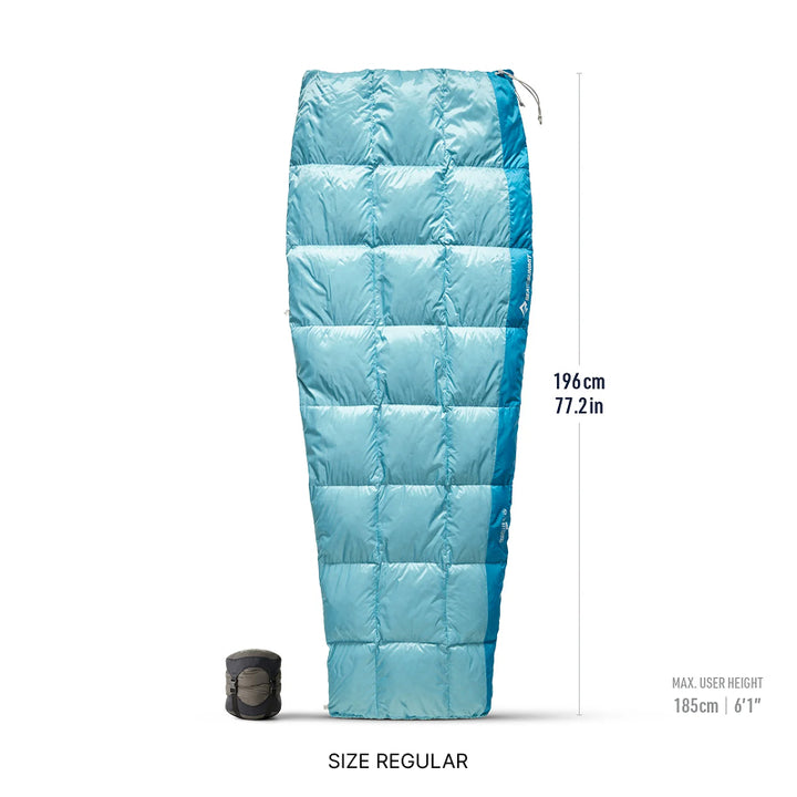 Sac de couchage en duvet Sea to Summit Traveller 45F|7C Unisexe