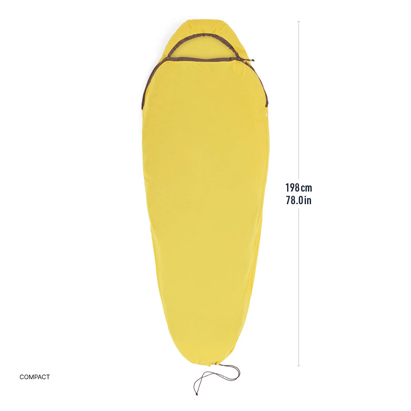 Sea To Summit Reactor Sleeping Bag Liner - Mummy with Drawcord